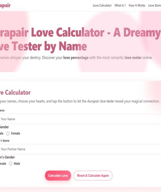 avatar Love calculator